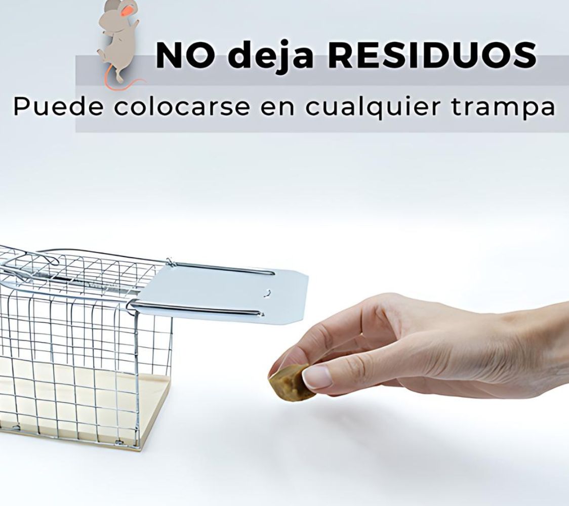 Cebo Atrayente Para Capturar Vivos a Ratas y Ratones | Finca Casarejo