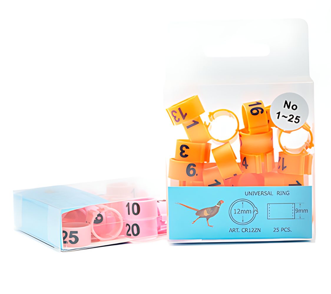 anillas clic identificacion de aves numeradas	