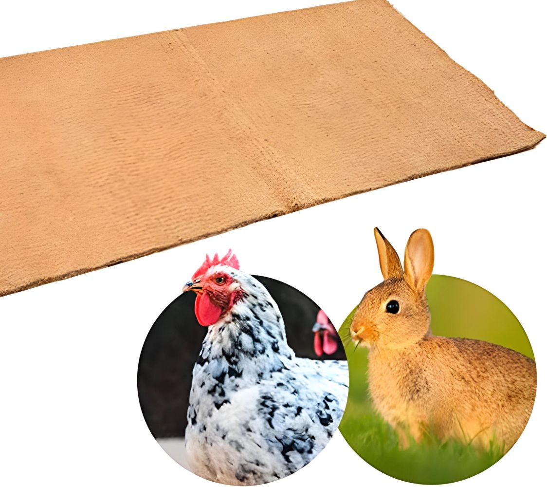 Útil como fondo en cajas de transporte para el mayor confort de los animales durante los viajes	