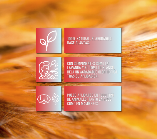 Desinfectante en spray para heridas de animales