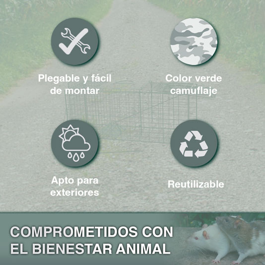 Captura animales sin que sufran ningún daño