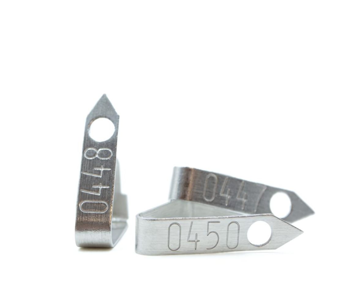 marcas alares para aves	