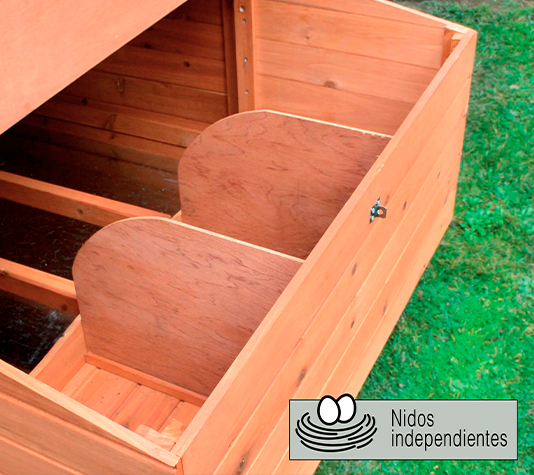 ventilación del gallinero	