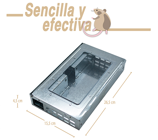 Trampa Para Ratones Multicaptura. Atrapa Vivo al Ratón | Finca Casarejo