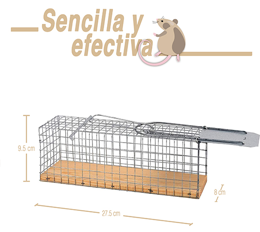 Trampa para cazar ratas