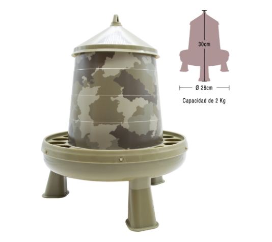 Comedero para aves de corral