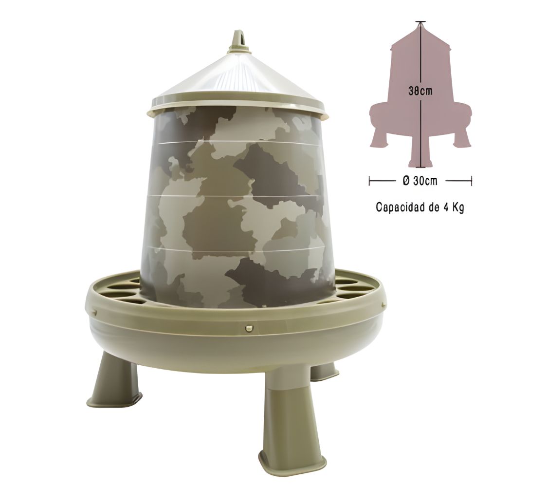 Comedero para gallinero