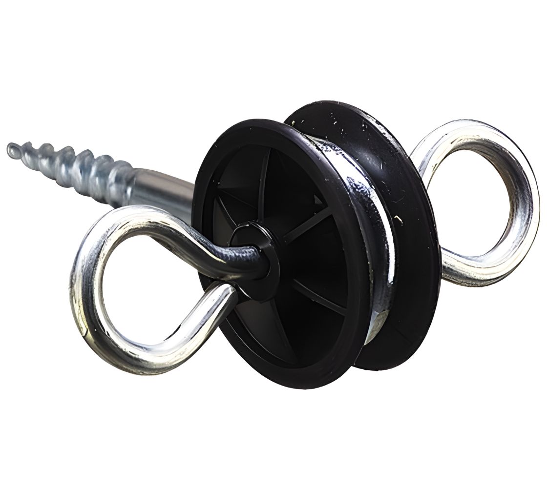 aislante para instalación de cercados eléctricos	