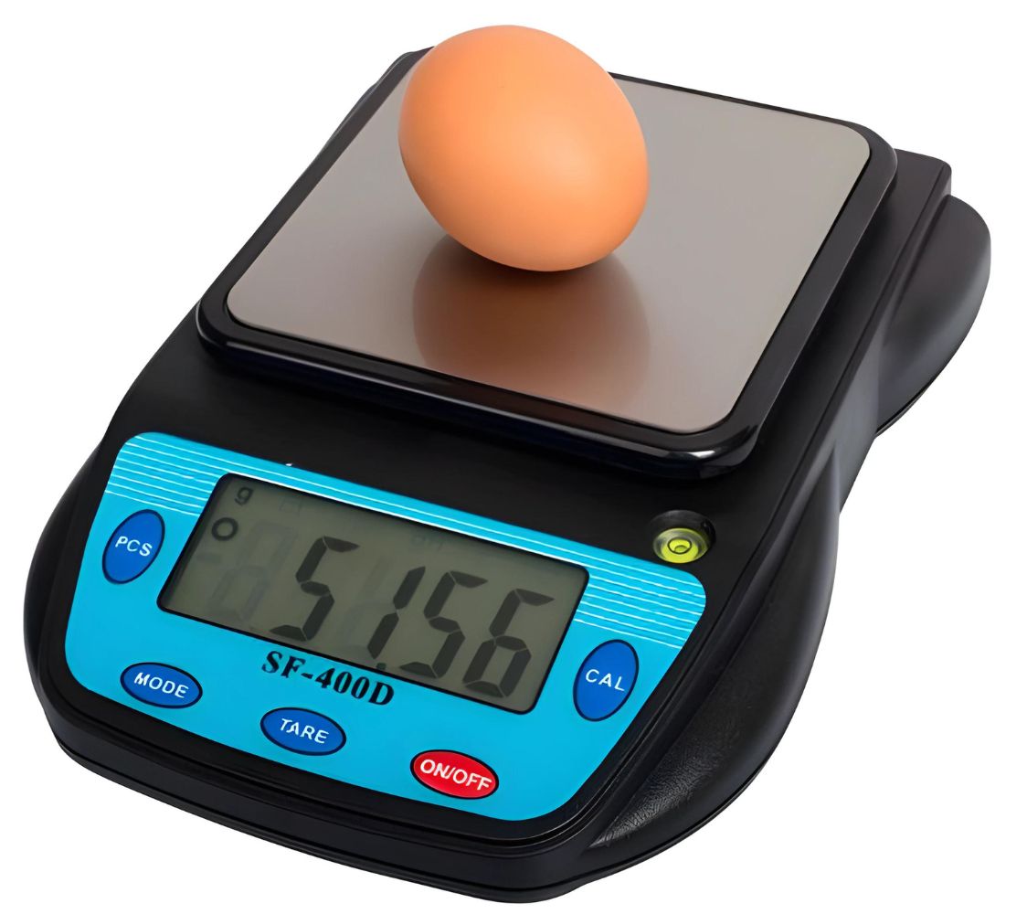 Balance En Pesar Balanza Digital para Pesar Huevos de Gallinas o Rapaces | Finca Casarejo