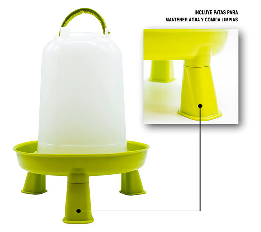 Patas del bebedero bio