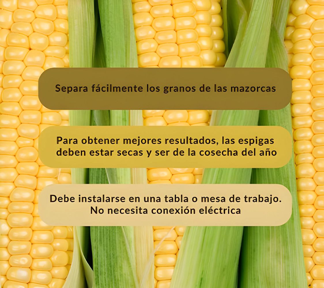 desgranadora  de maíz	