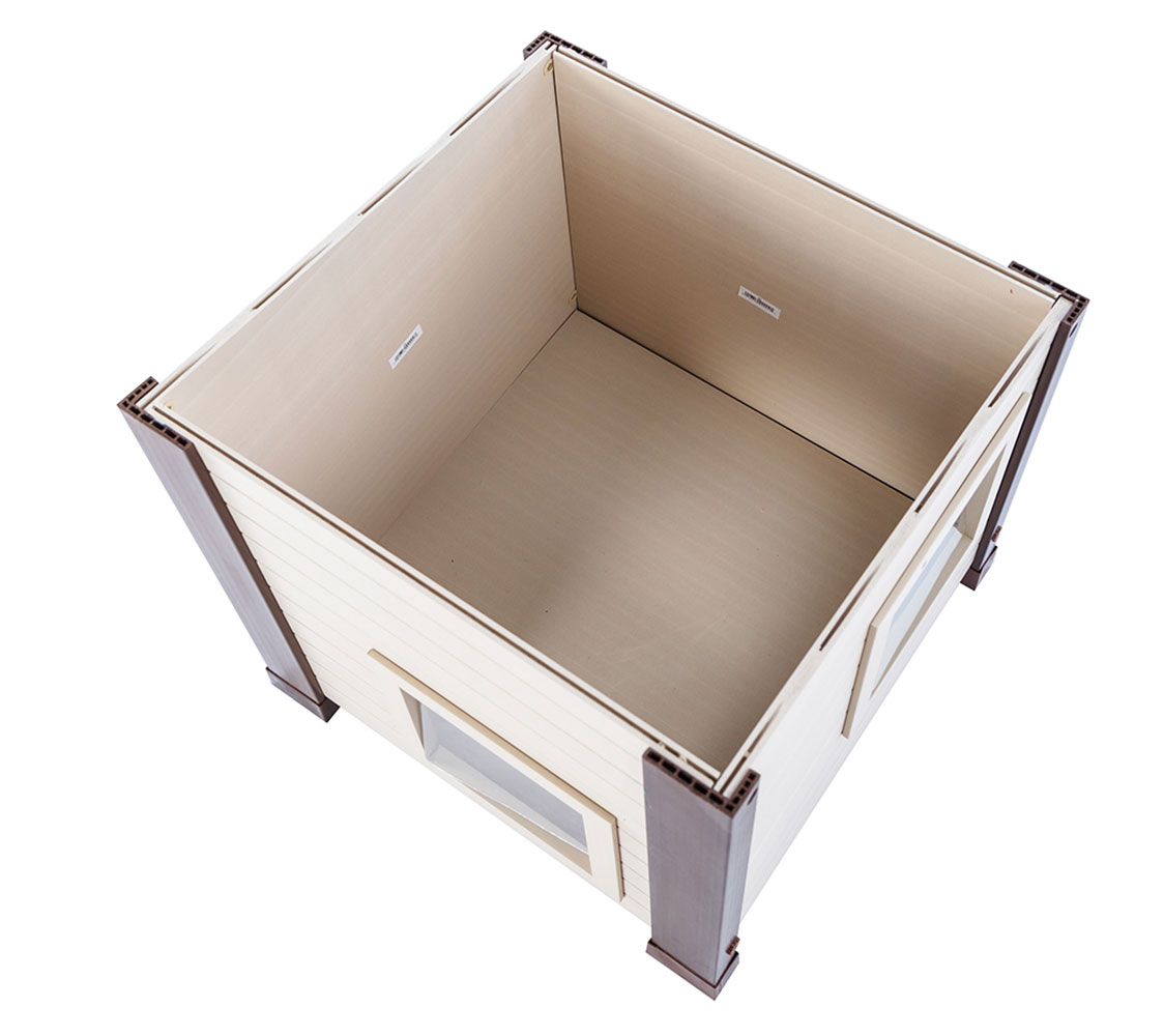 Interior casa para gatos