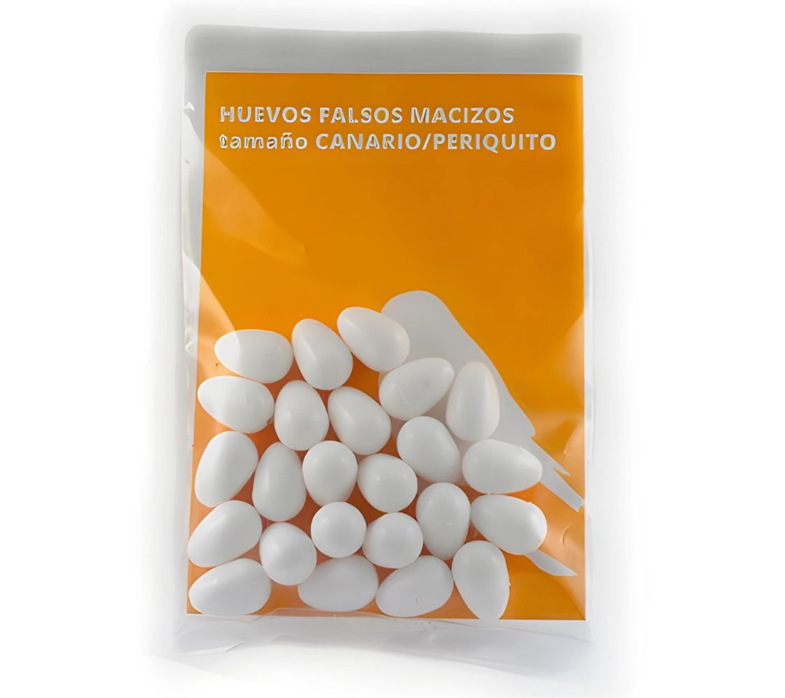 huevos falsos cria de canario	