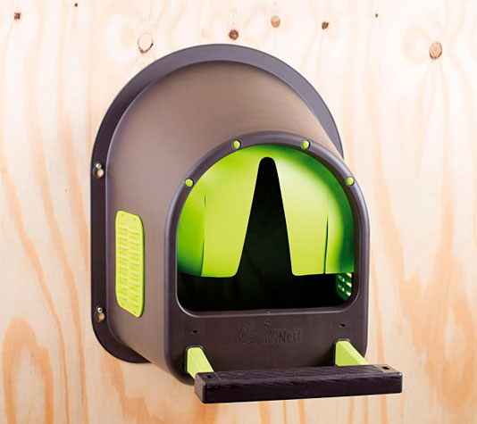 Nido en plástico para gallinas 