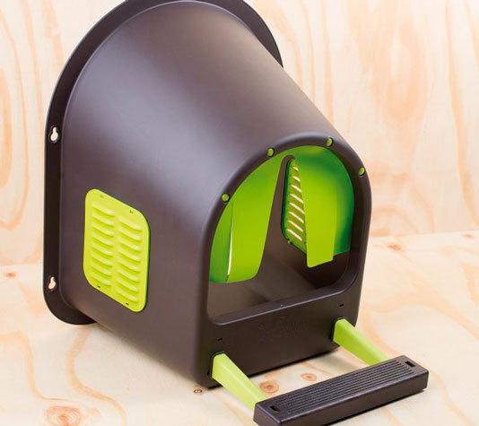 Nido resistente para gallinas 