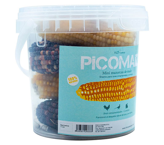 snack para aves de corral y conejos