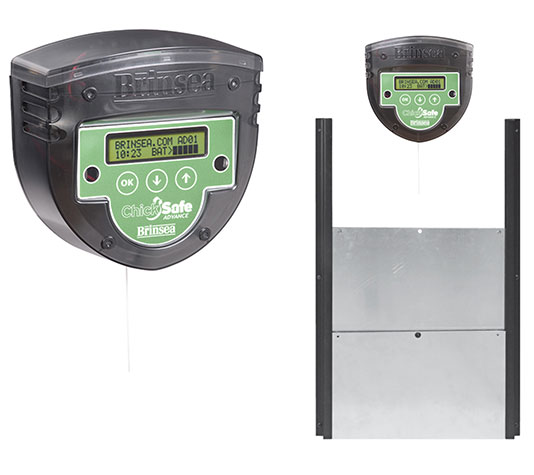 kit puerta y motor gallinero eco