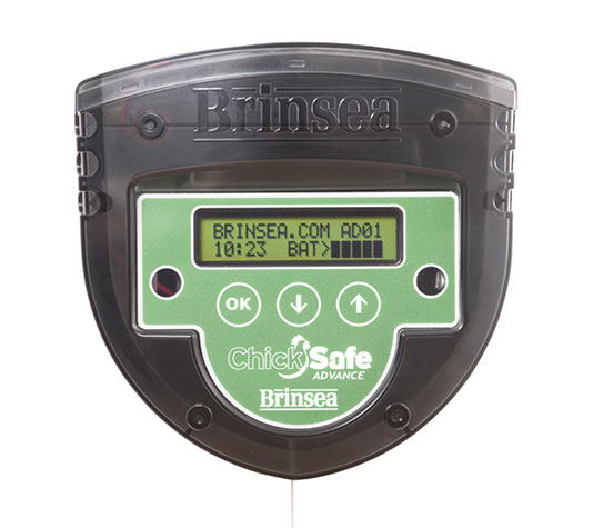 puerta automática para gallineros digital