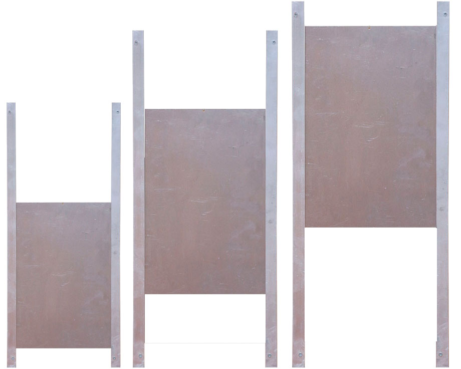 puerta aluminio para gallineros