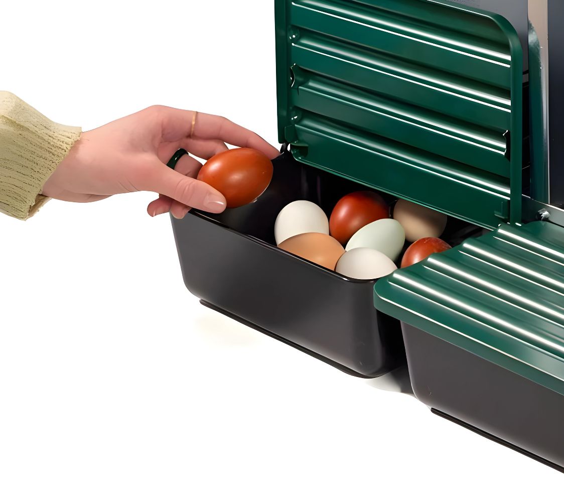 Ponedero eco 8 huecos con cajón escamoteador	