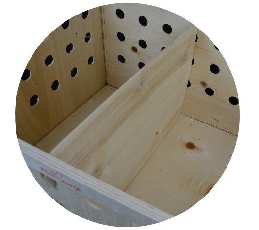 separador para transportin de animales