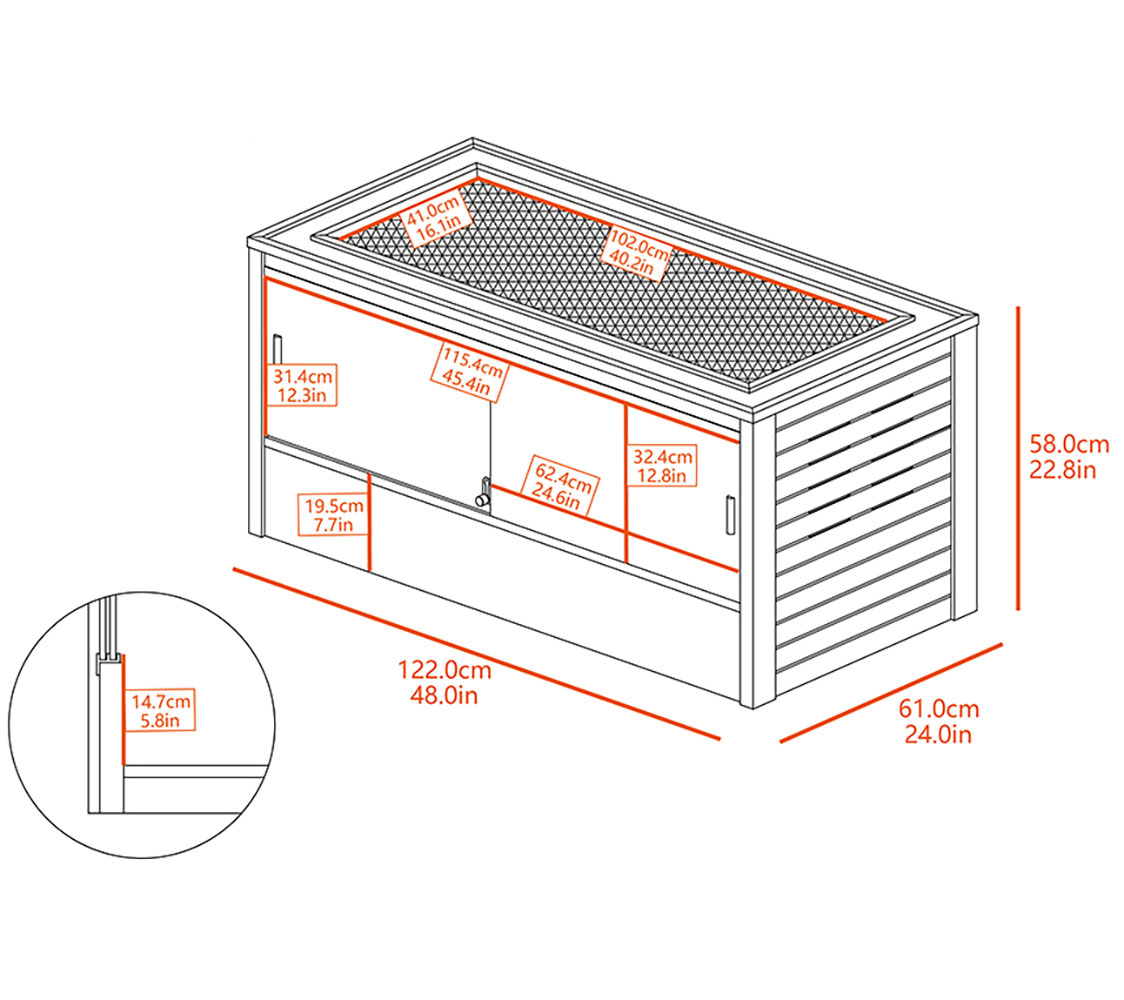 medidas terrario Mojave