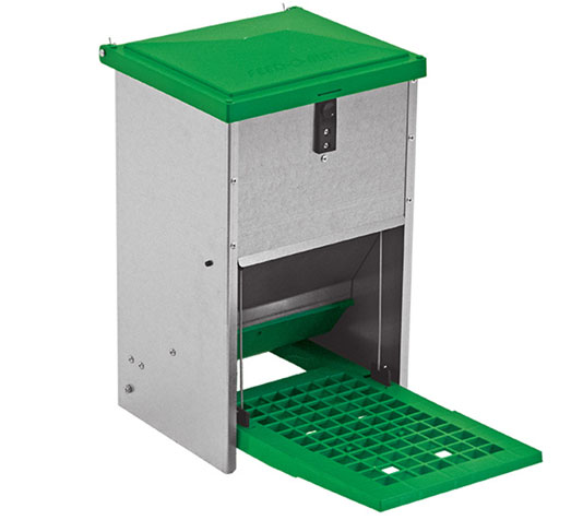 tolva para gallinas antipajaros