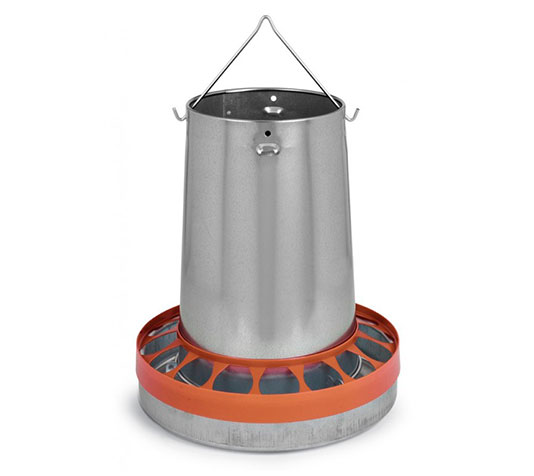 tolva galvanizada con aro