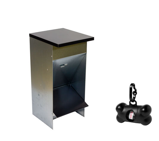 Tolva con tapa para perros - comedero perros