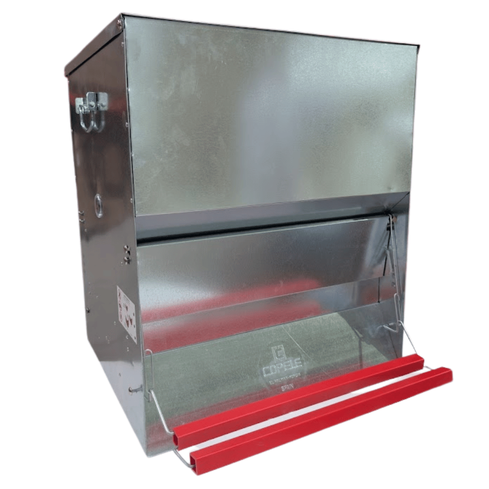 Tolva Self-Service doble pedal rojo