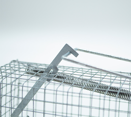 jaula reutilizable para capturar animales vivos