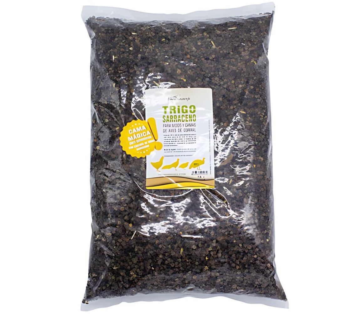 cáscaras de trigo sarraceno saco pequeño	