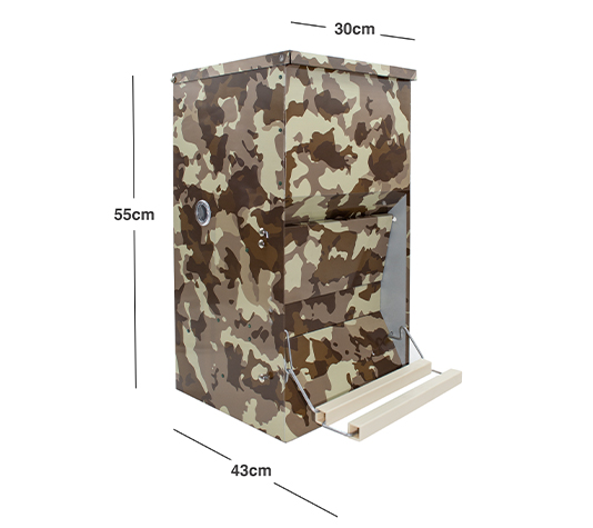 Tolva pedal aves de corral