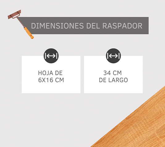 rastrillo raspador para estiércol